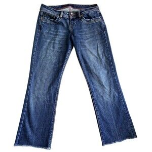 LTB by Little Big Women’s Low Rise Jeans Size 29" x 32" Blue Distressed Hem